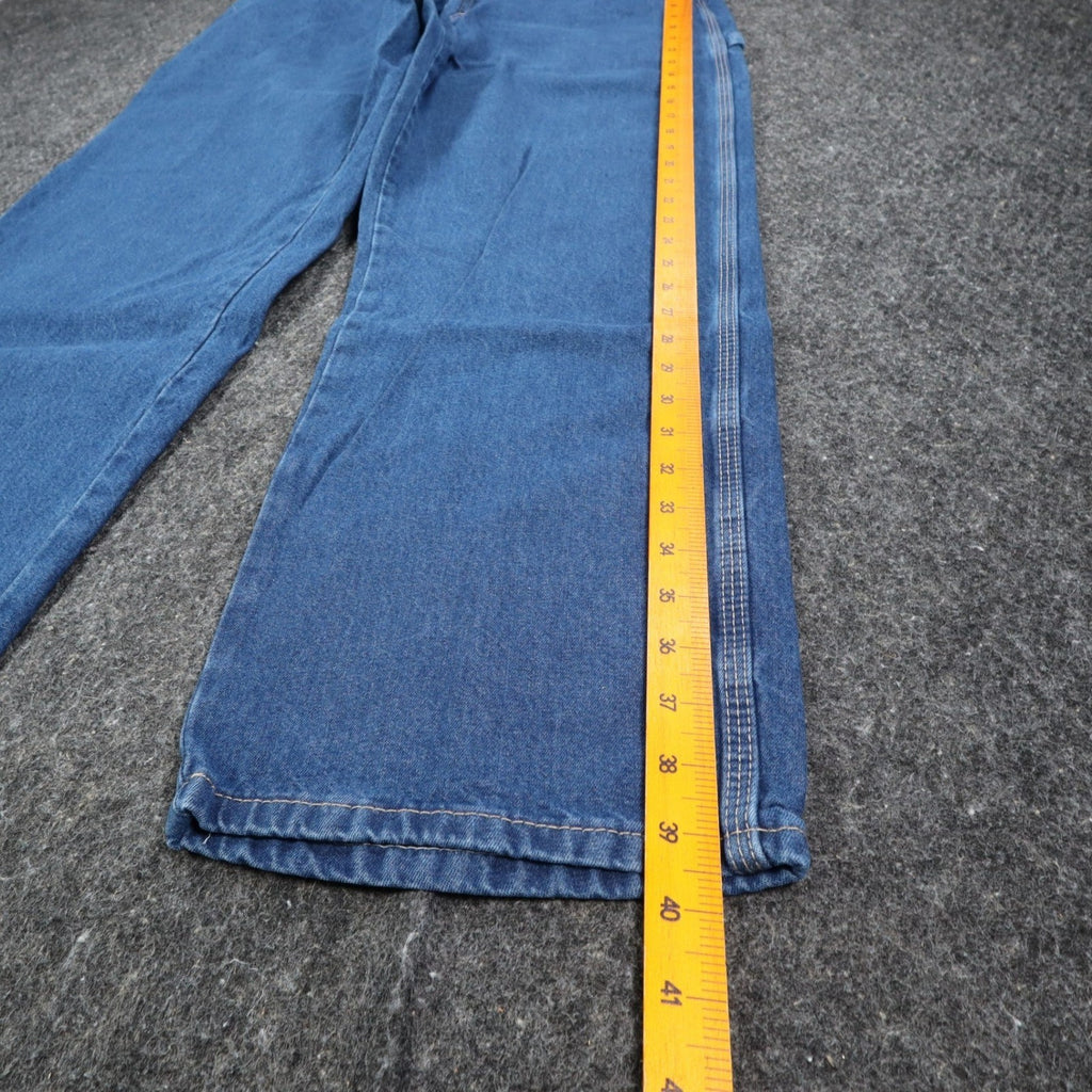 Dickies Carpenter Jeans Mens 36x30 Relaxed Fit Indigo Blue Cotton Workwear NWT - take2supply
