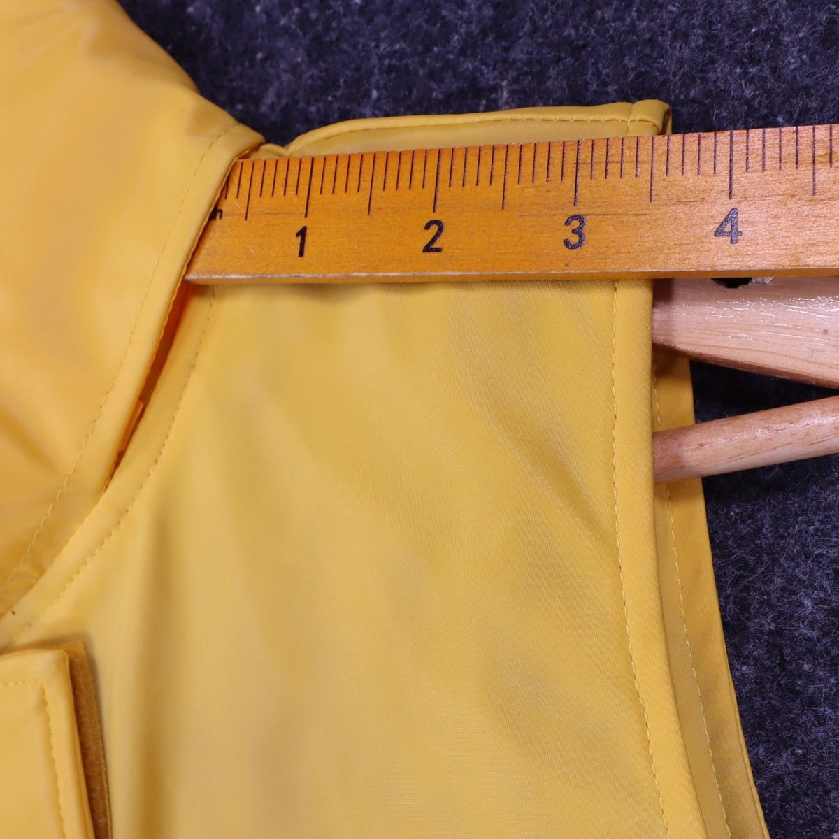 Selene Sport Vest Womens Small Vintage Y2K Yellow Fleece Lined Utility Shell - take2supply