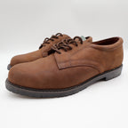 Nunn Bush Portland Bucks Mens 10.5 W Vintage Brown Oiled Leather Oxford Shoes - take2supply