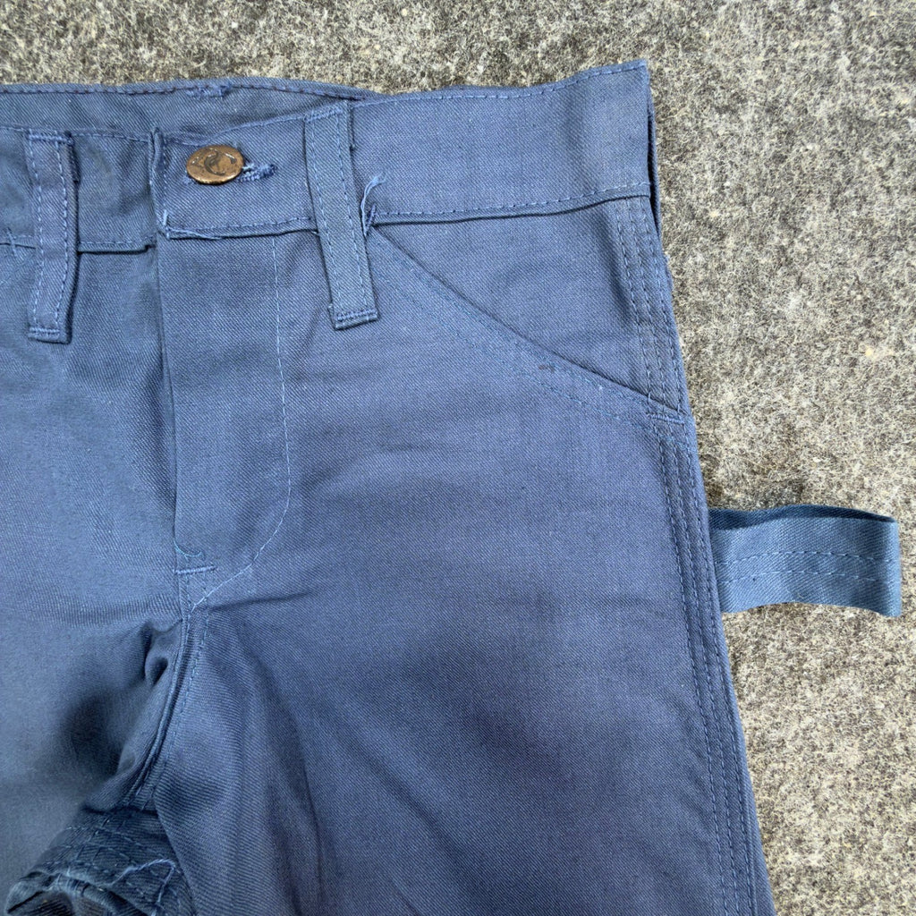 Dee Cee Vintage 70s Painter Pants Boys 8 Slim Blue USA Made NOS NWT 22x22 - take2supply