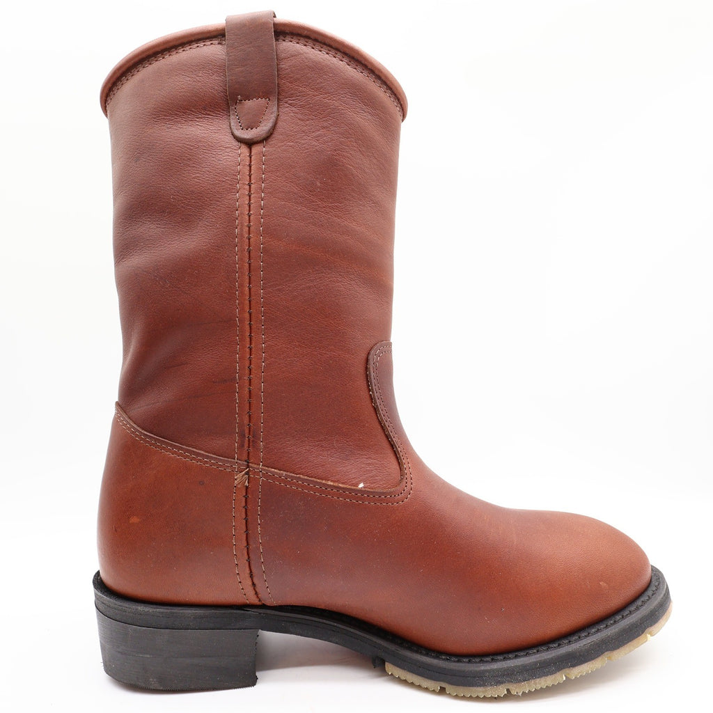 Double-H Ranch Wellington Boots Mens 8.5 D Brown Leather Gore-Tex NWT 2580 - take2supply
