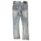 Silver Jeans Co Tammy Bootcut Girls 10 Blue Denim Stretch Mid Rise NWT - take2supply