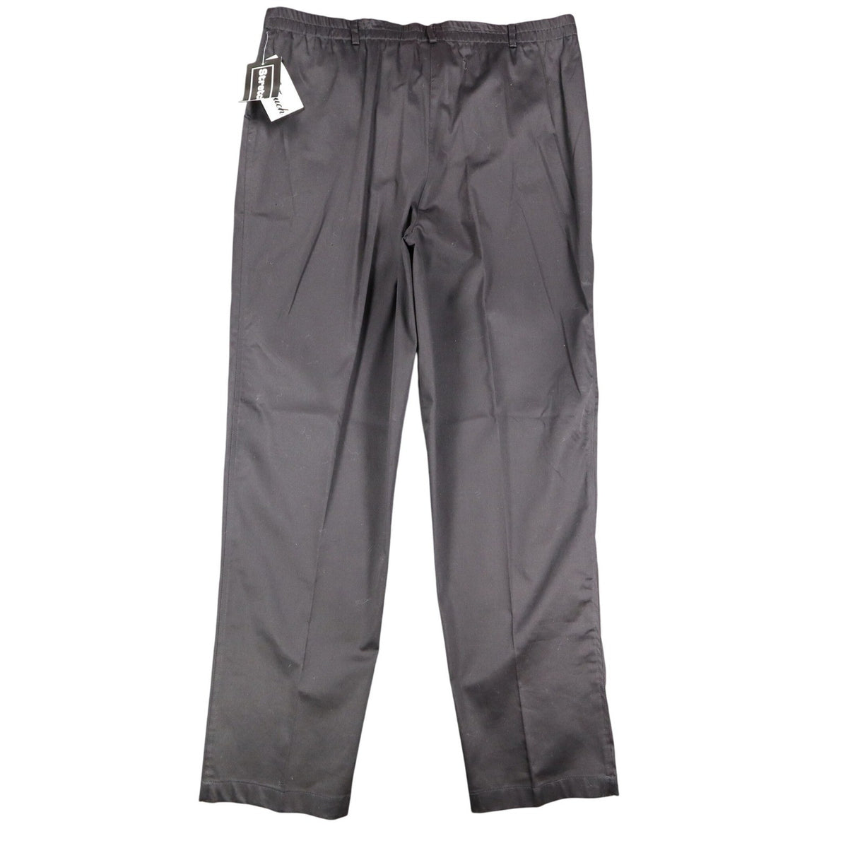 N Touch Straight Leg Pants Womens XL Black Cotton Stretch World Travel C872 - take2supply
