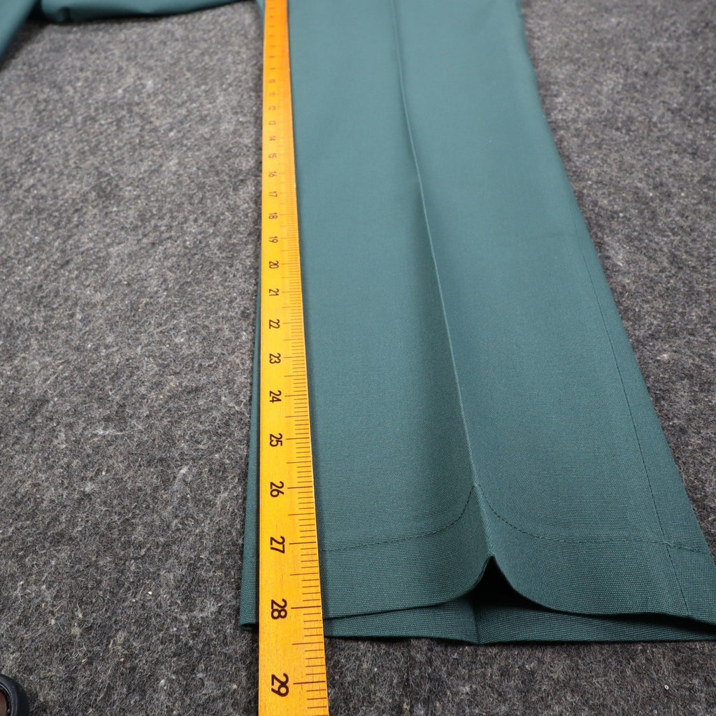 Montgomery Ward Vintage Work Pants 33x28 Deadstock Spruce Green USA 70s 4497 - take2supply