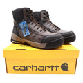 Carhartt 6 Force Soft Toe Work Boots Mens 11 Brown Leather Waterproof NWT - take2supply