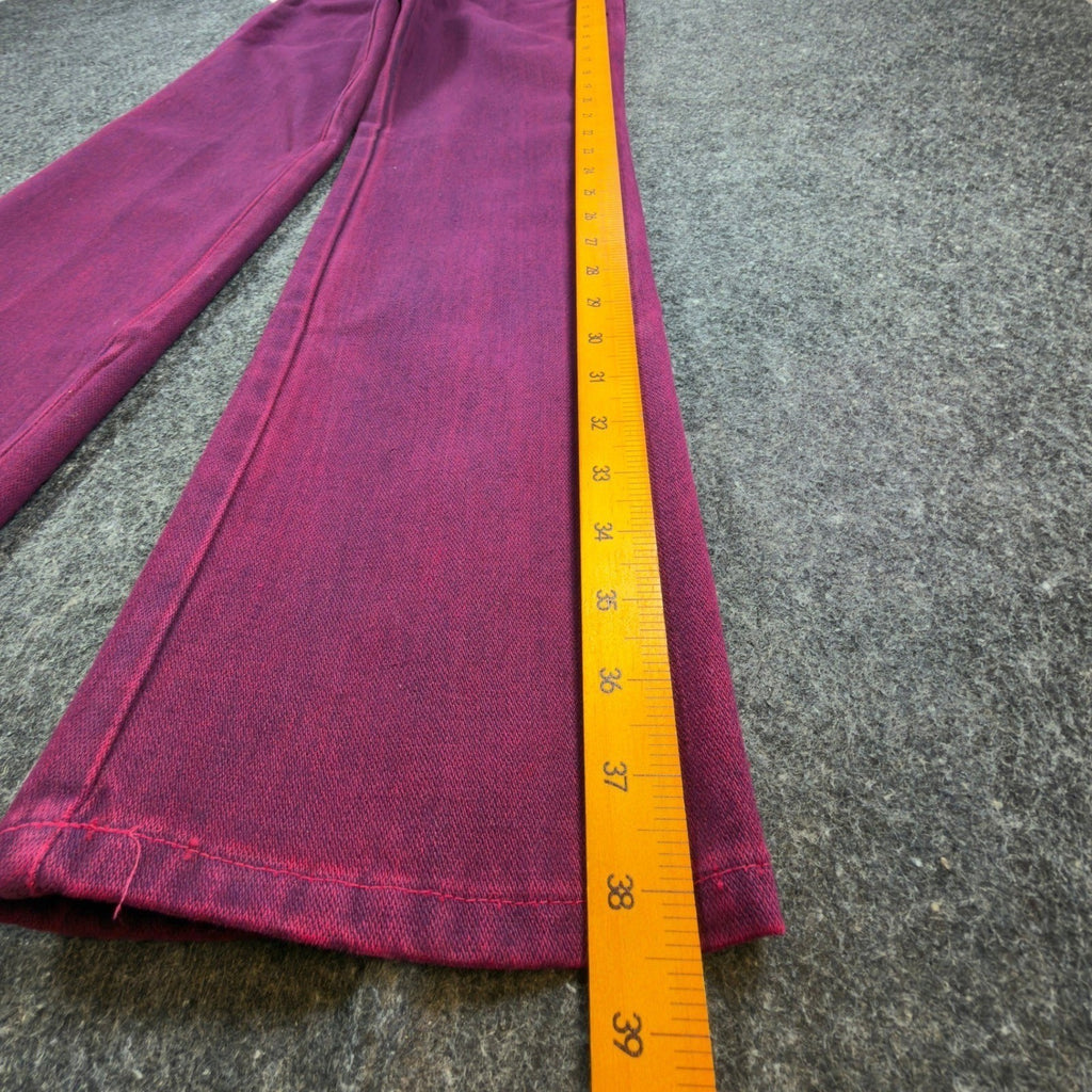 Maverick Vintage 80s Purple Jeans Girls 12 Reg USA Made NOS NWT 26.5x29 - take2supply