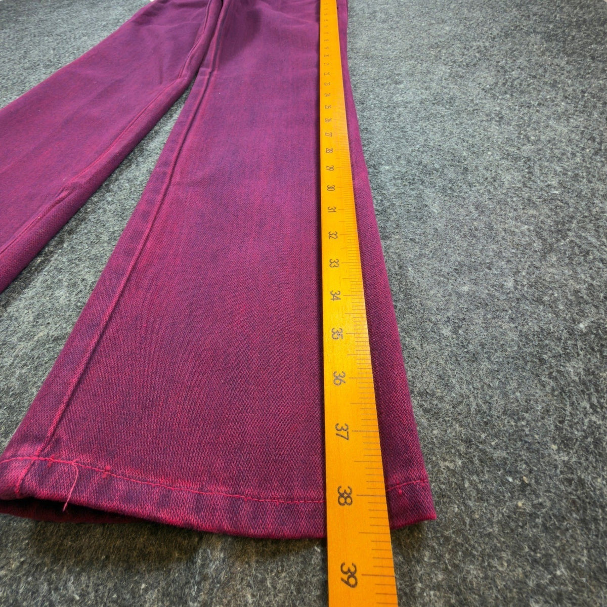 Maverick Vintage 80s Purple Jeans Girls 12 Reg USA Made NOS NWT 26.5x29 - take2supply