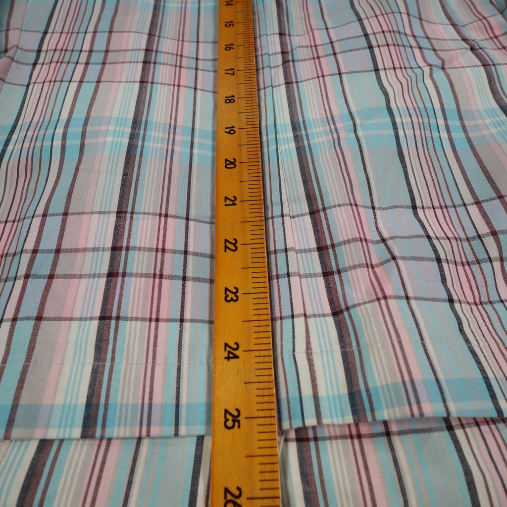 Company Collection Blazer Womens 12 Pastel Plaid Cotton Blend Unlined Jacket NWT - take2supply