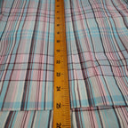 Company Collection Blazer Womens 12 Pastel Plaid Cotton Blend Unlined Jacket NWT - take2supply