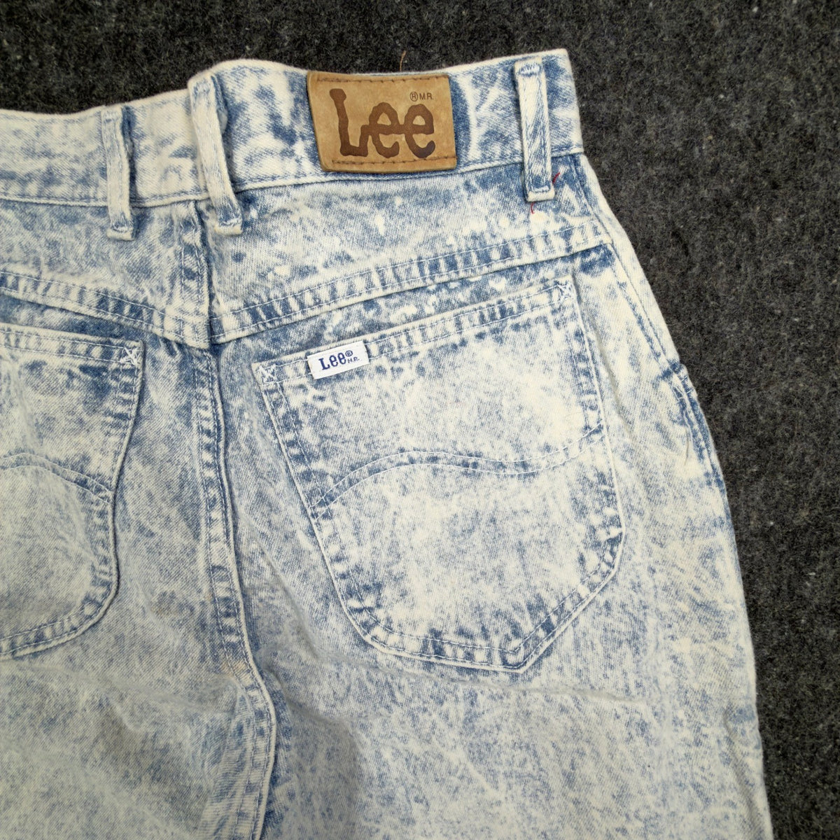 Lee Vintage 90s Easy Rider Jeans Mens 29x32 Blue Acid Wash Denim NWT USA Made - take2supply