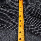 Southern Lady Pants Womens XL Black White Grid Check Elastic Waist NWT NOS - take2supply