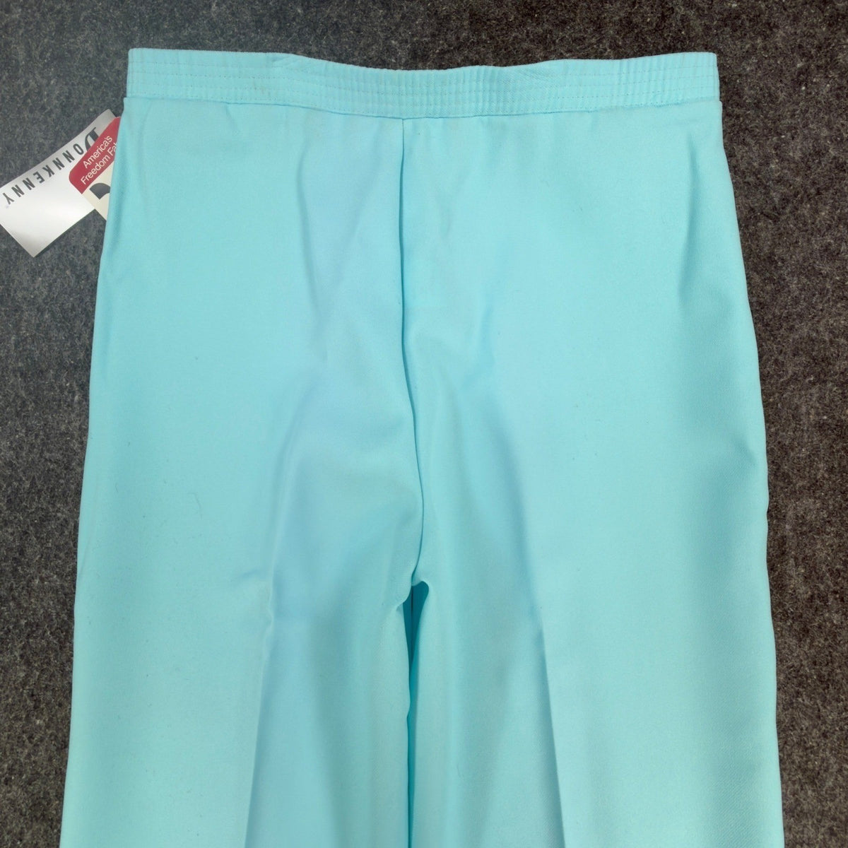 Donnkenny Vintage Pants Girls Size 10 Blue Straight Leg Stretch Made in USA NWT - take2supply