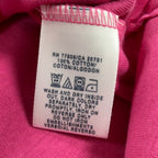 Tommy Hilfiger Y2K Lace Up Top Girls Large Pink Cotton NWT Vintage 2000s - take2supply