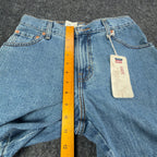Levi's Y2K 550 Relaxed Shorts Misses 4 Blue Cotton Denim NWT Deadstock - take2supply