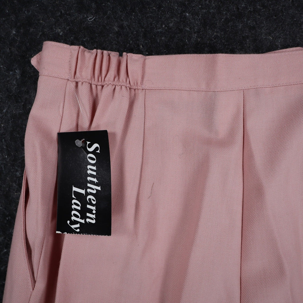 Southern Lady Womens Size 10 Pink Pleated Dress Pants NWT Made in USA 5X77 - take2supply