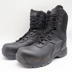 Battle Ops Tactical Boot Mens 11 8-Inch Side-Zip Waterproof Composite Toe Black - take2supply