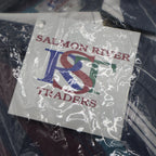 Salmon River Traders Shirt Mens Medium NWT Striped Short Sleeve Button Front - take2supply