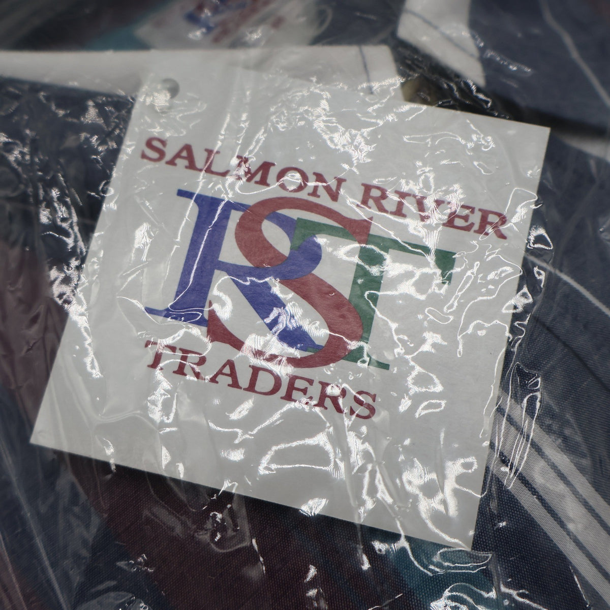 Salmon River Traders Shirt Mens Medium NWT Striped Short Sleeve Button Front - take2supply