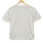 IRVINE PARK Men's White Vertical Stripe Crew Neck T Shirt XL - take2supply