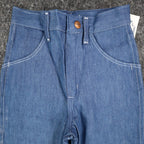 Vintage Maverick Girls Jeans 8 Slim Blue Straight Leg Denim NOS - take2supply