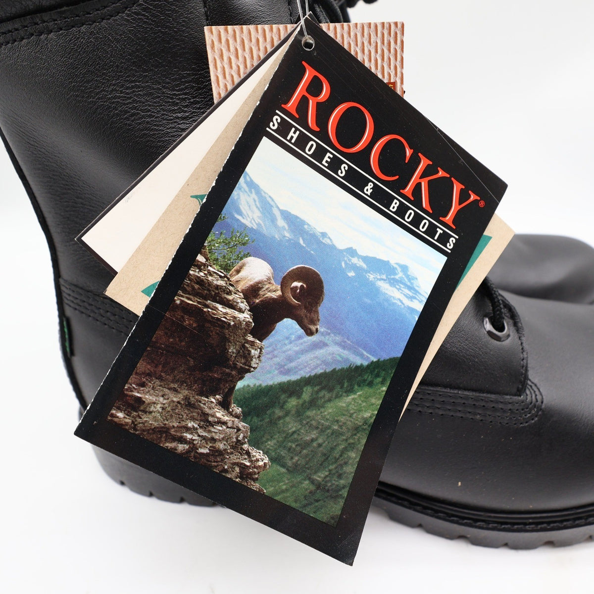 Rocky 1950 Boots Mens 10 EW Black Leather Thinsulate Insulated New In Box - take2supply