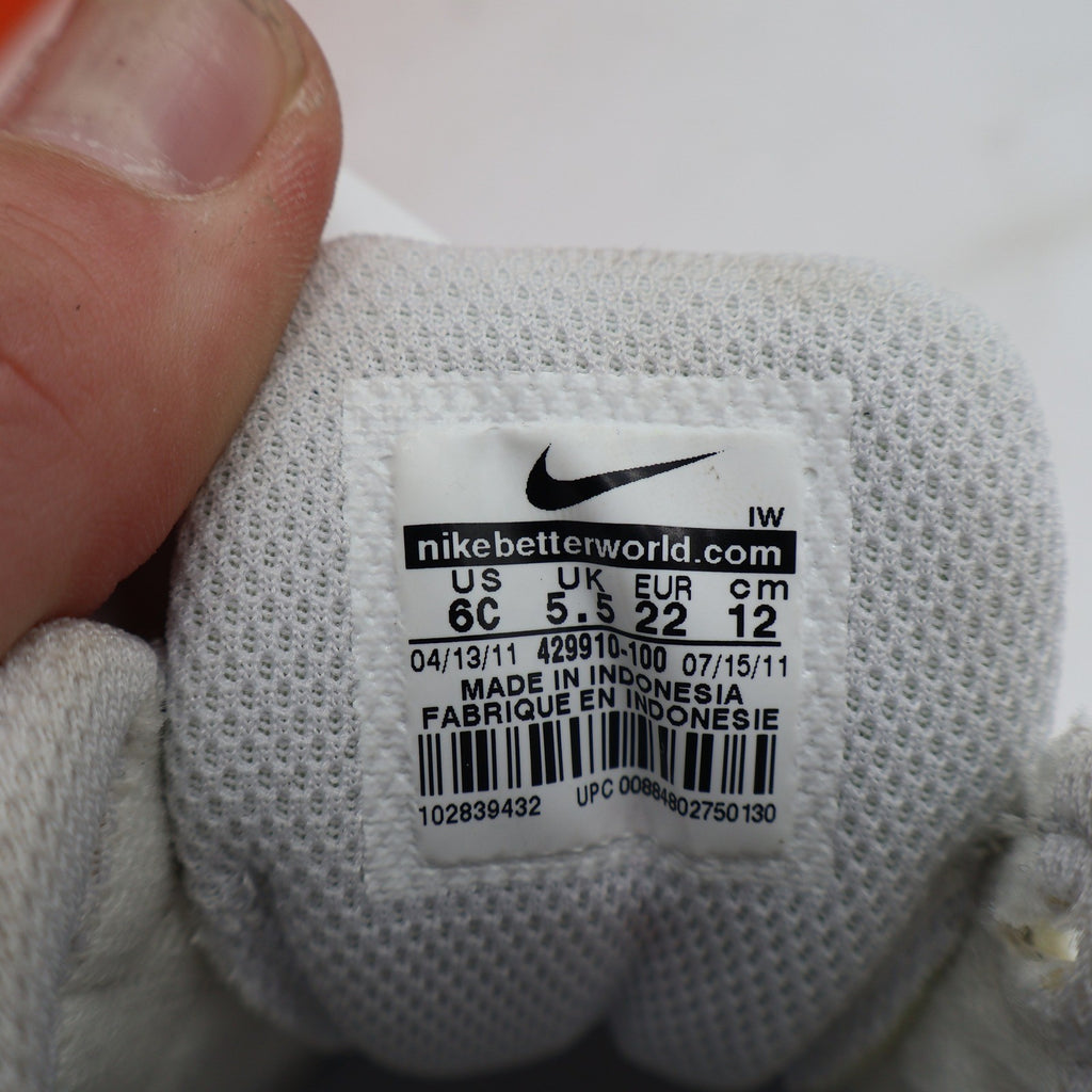 Nike Endurance Trainer TD Toddler Size 6C White Pink Grey Sneakers 429910-100 - take2supply