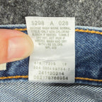 Levi's Vintage 90s Boys 4 Regular 550 Relaxed Fit Jeans Blue Denim NWT - take2supply