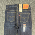 Levi's 505 Regular Straight Jeans Boys 14 Slim 25x27 Dark Wash Indigo Denim NWT - take2supply