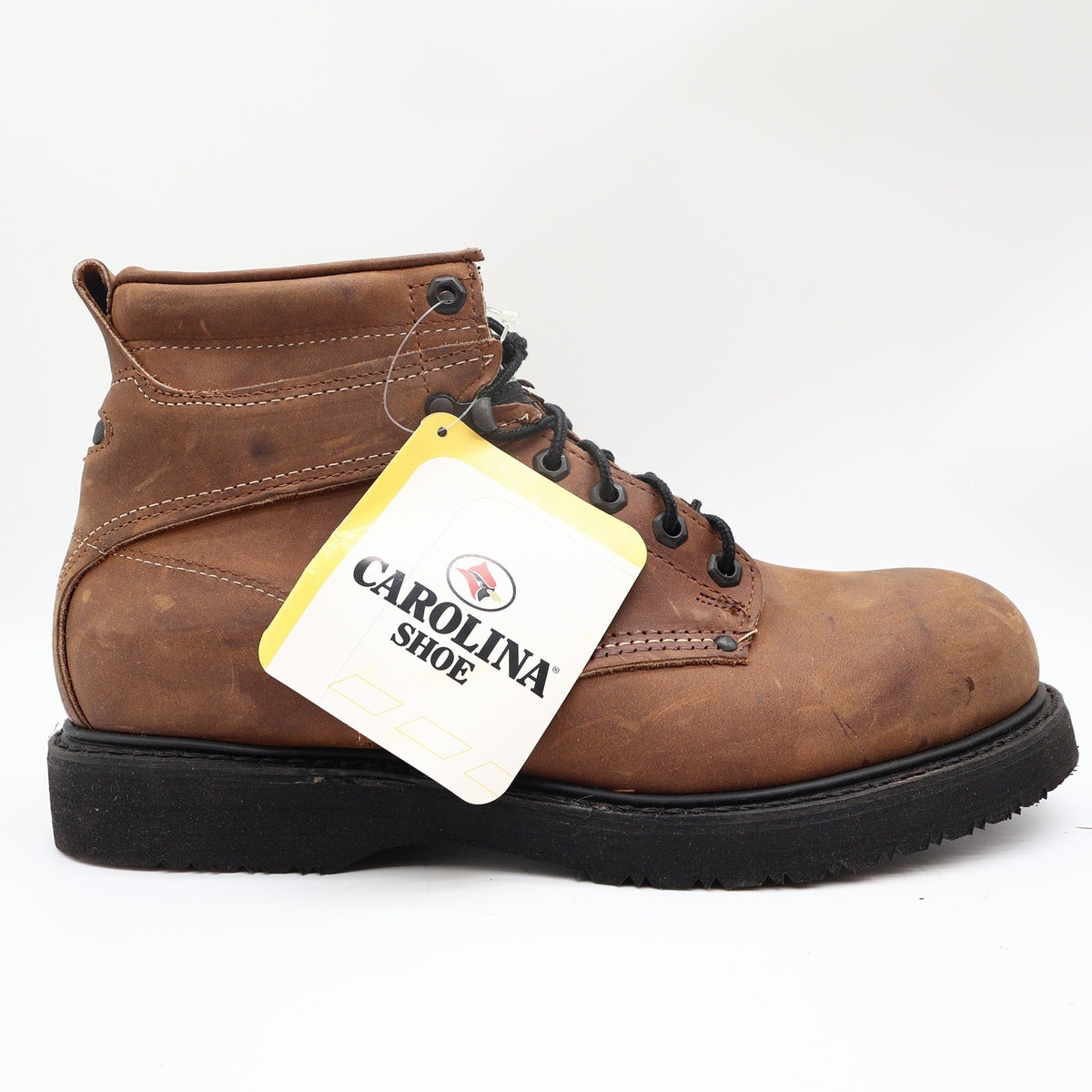 Carolina Steel Toe Work Boots Mens 11.5 D Brown Leather USA Made New NWT 139