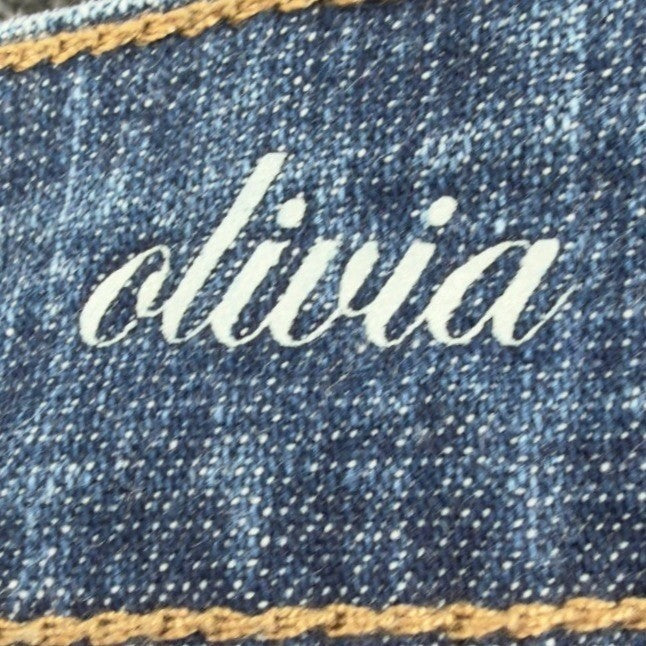 FDJ Olivia Flare Jeans Women 12 Blue Stretch Mid Rise Denim NWT New - take2supply