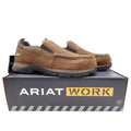 Ariat Work Edge LTE Slip-On Work Shoes Men 12 EE Wide Comp Toe Brown NWT - take2supply