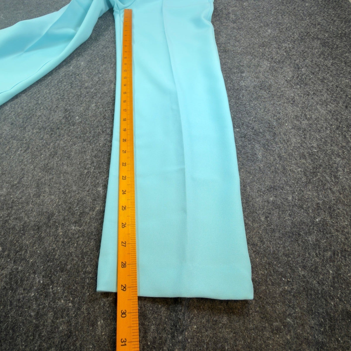 Donnkenny Vintage Pants Girls Size 10 Blue Straight Leg Stretch Made in USA NWT - take2supply