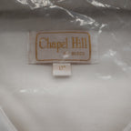 Chapel Hill Dress Shirt Mens 17 34/35 Vintage White Expanding Collar Deadstock - take2supply
