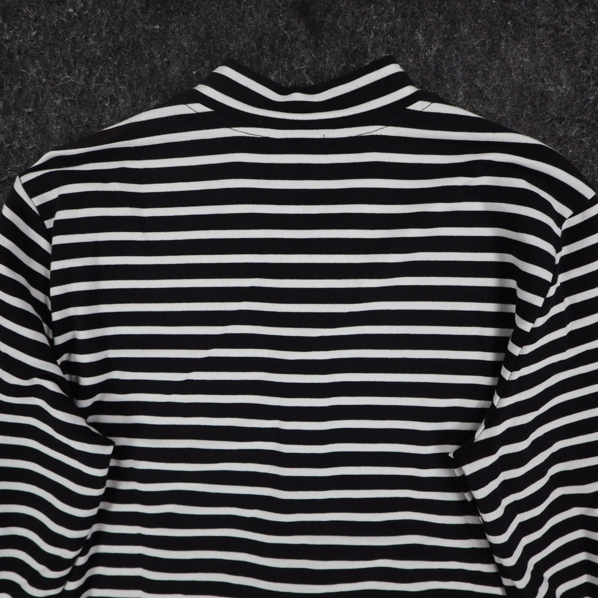 Links Womens S Black White Striped Full Zip Knit Jacket Stretch NWT - take2supply