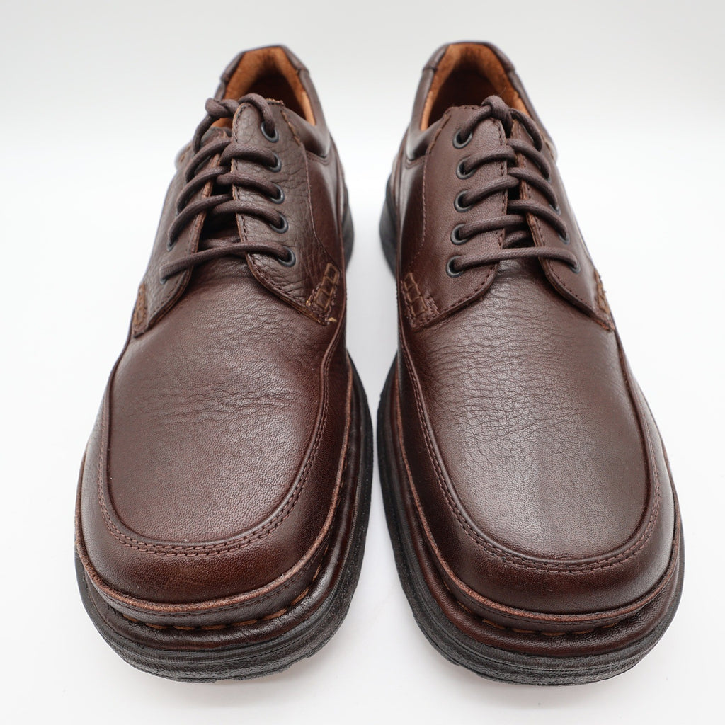 Hush Puppies Summit Persimmon Mens 8.5 Brown Leather Casual Oxford Shoes 14191 - take2supply