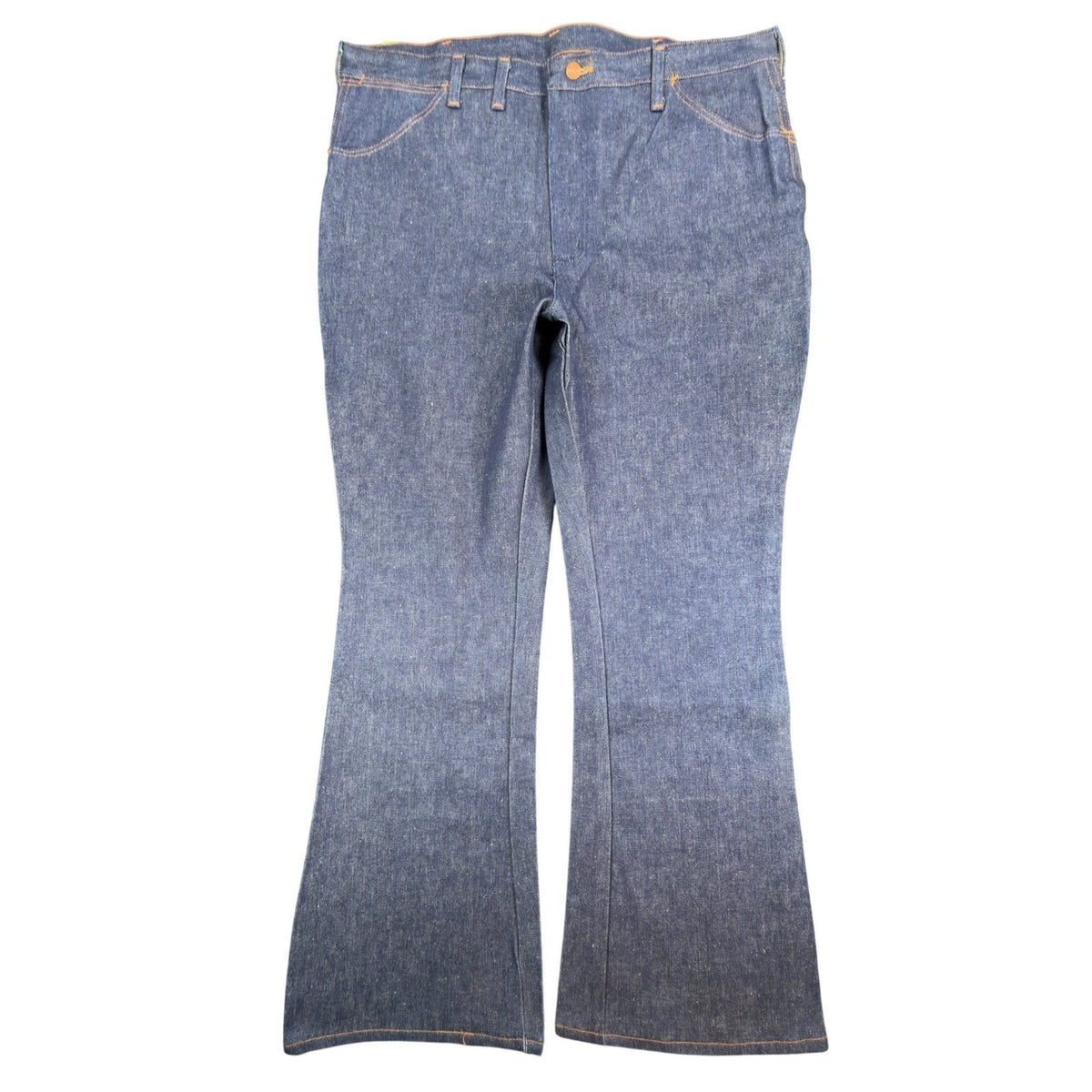 Wrangler Vintage 70s Flare Jeans Mens 40x32 No-Fault USA Made NOS NWT - take2supply