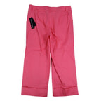 AGB Byer California Capri Pants Womens 6 Coral Cuffed Stretch NWT Deadstock - take2supply