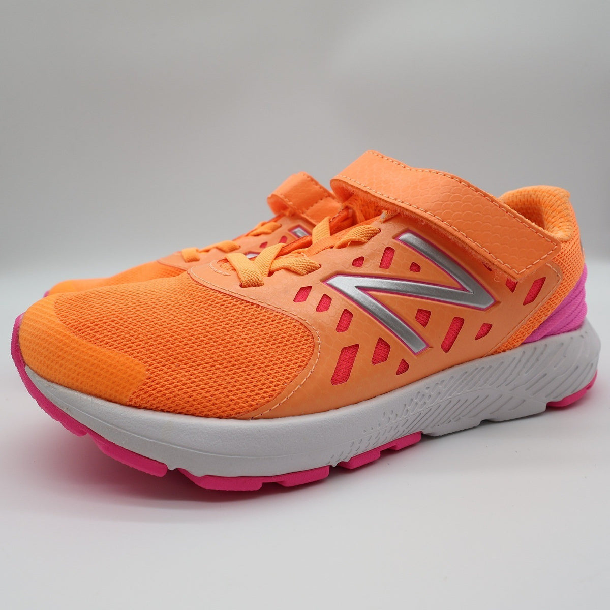 New Balance FuelCore Urge v2 Kids 2.5 Orange Pink Running Shoes PXURGPM - take2supply
