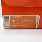 Nike Dart 9 GS PS Kids Size 13C Silver Pink Blue Running Shoes 443393-007 - take2supply