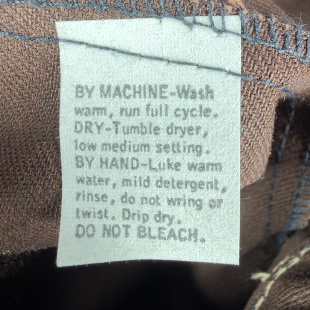 Linchers Vintage 70s Shorts Boys W27 Brown Cotton Poly NWT Deadstock USA Made - take2supply