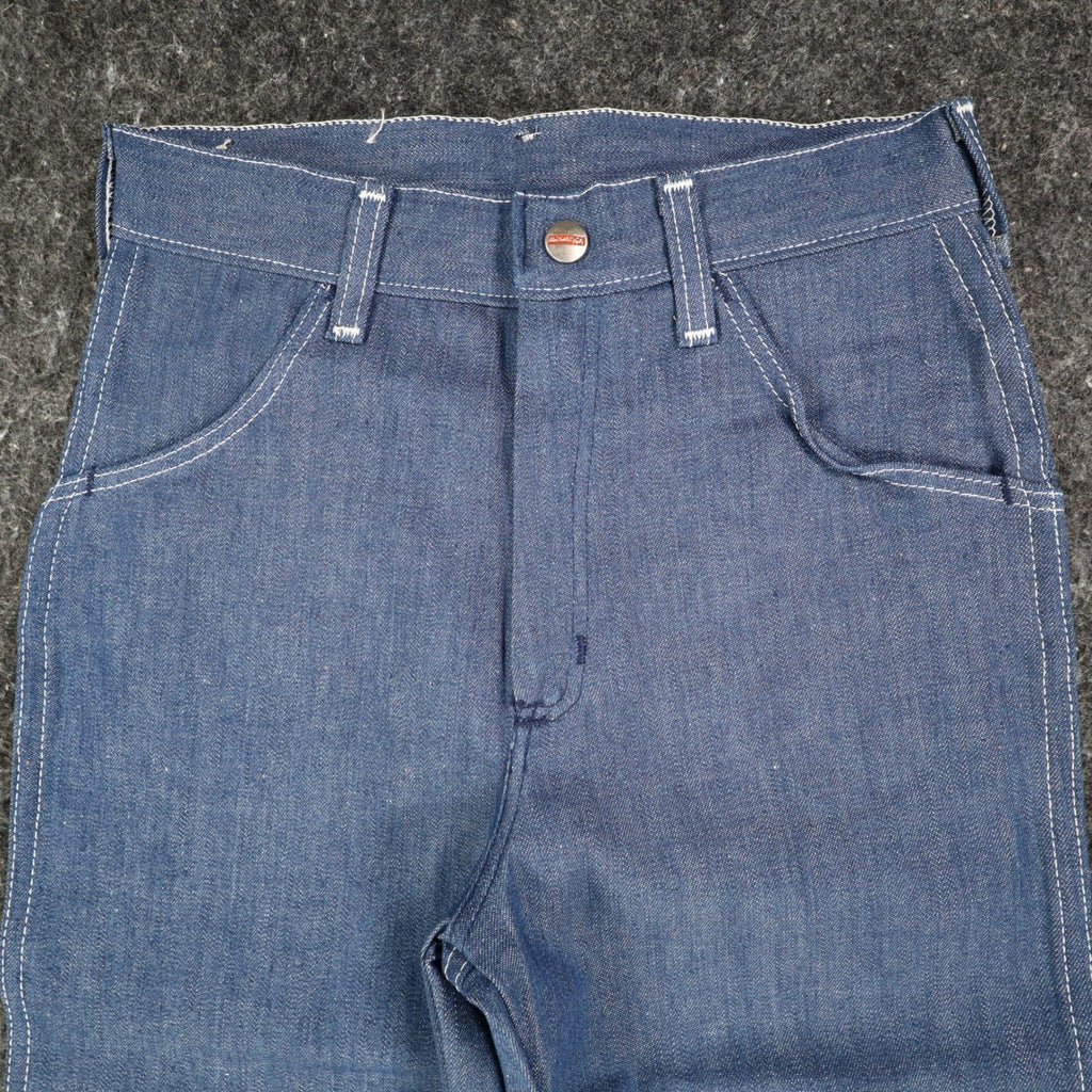Vintage Young Maverick Boys Jeans 10 Regular Blue Straight Leg USA NWT - take2supply