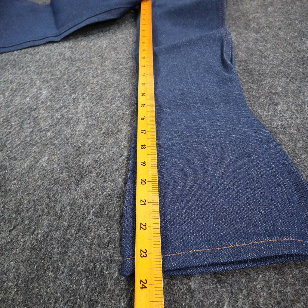 Maverick Western Boot Jean Boys 9 Reg Vintage Indigo Blue Denim Made in USA NEW - take2supply