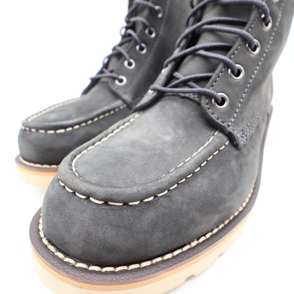 Carhartt Moc Toe Wedge Boot Women 9 Black Leather Work Boots FW6027-W New - take2supply