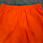 Fruit of the Loom Vintage 70s Gym Shorts Boys XS 24-26 Orange Cotton NWT - take2supply