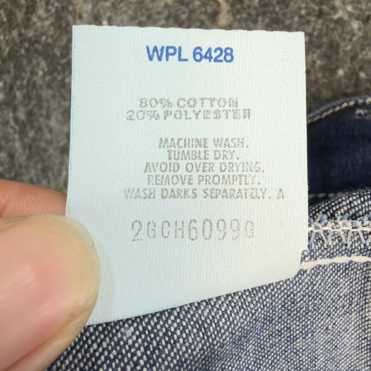 Young Maverick Girls 10 Blue Cotton Blend Straight Leg Embroidered Jeans - take2supply