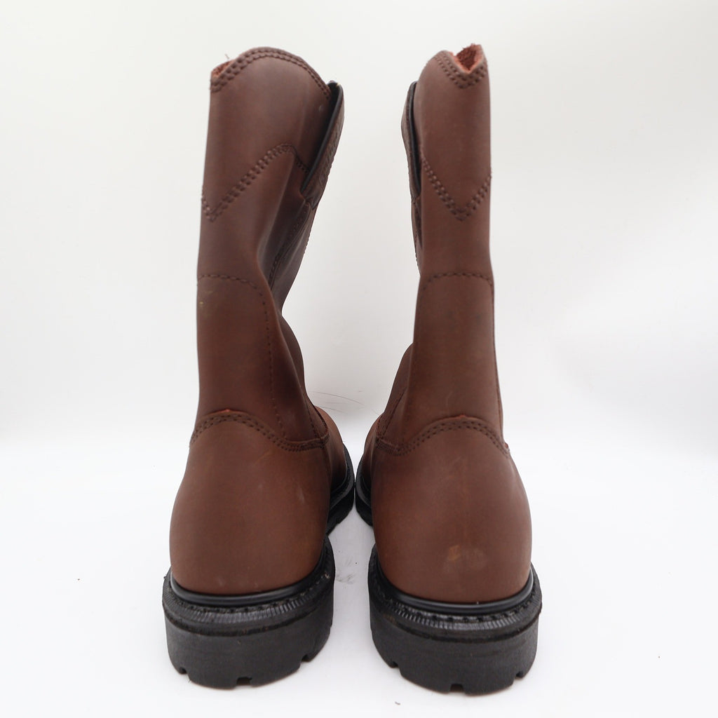 Worx by Red Wing 5701 Steel Toe Work Boots Mens 9.5 Brown Leather New NIB - take2supply