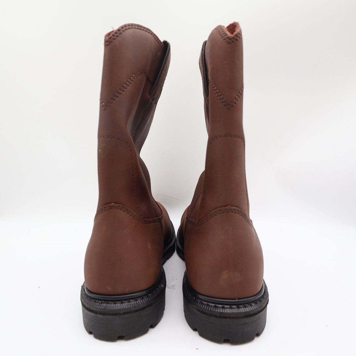 Worx by Red Wing 5701 Steel Toe Work Boots Mens 9.5 Brown Leather New NIB - take2supply