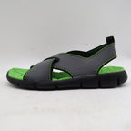 Nike Sunray VIII GS/PS Sandals 3Y Grey Green Black Water Shoes 314616-001 NEW - take2supply