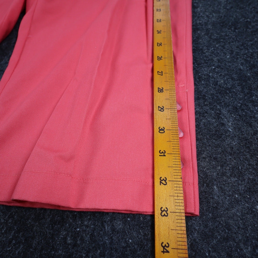 Southern Lady Capri Pants Womens Large Fruit Punch Coral Pull On NWT Deadstock - take2supply