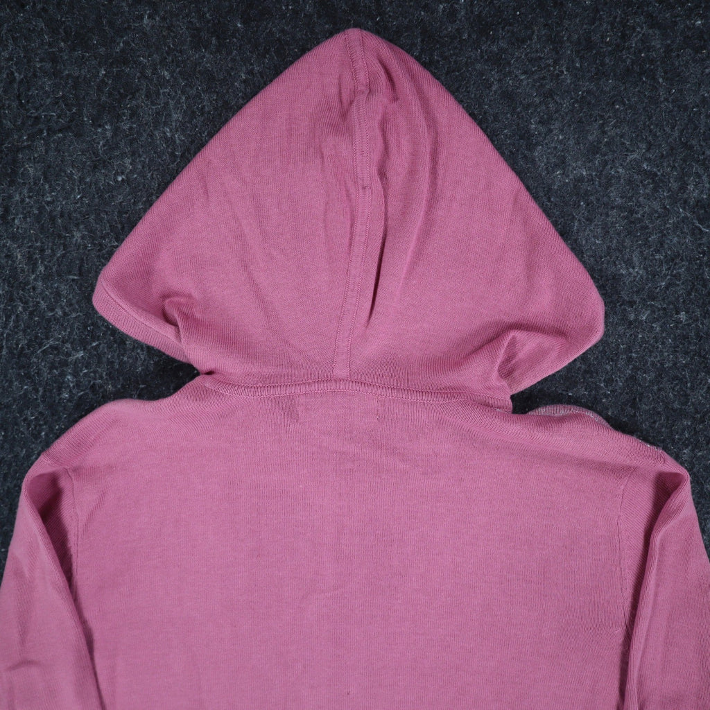 Southern Lady Petite PXL Pink Embellished Hooded Zip Cardigan Sweater NWT - take2supply